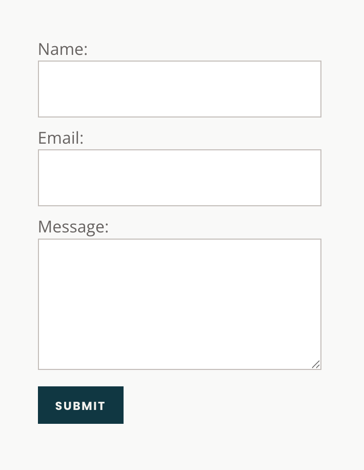 Simple lead collection form